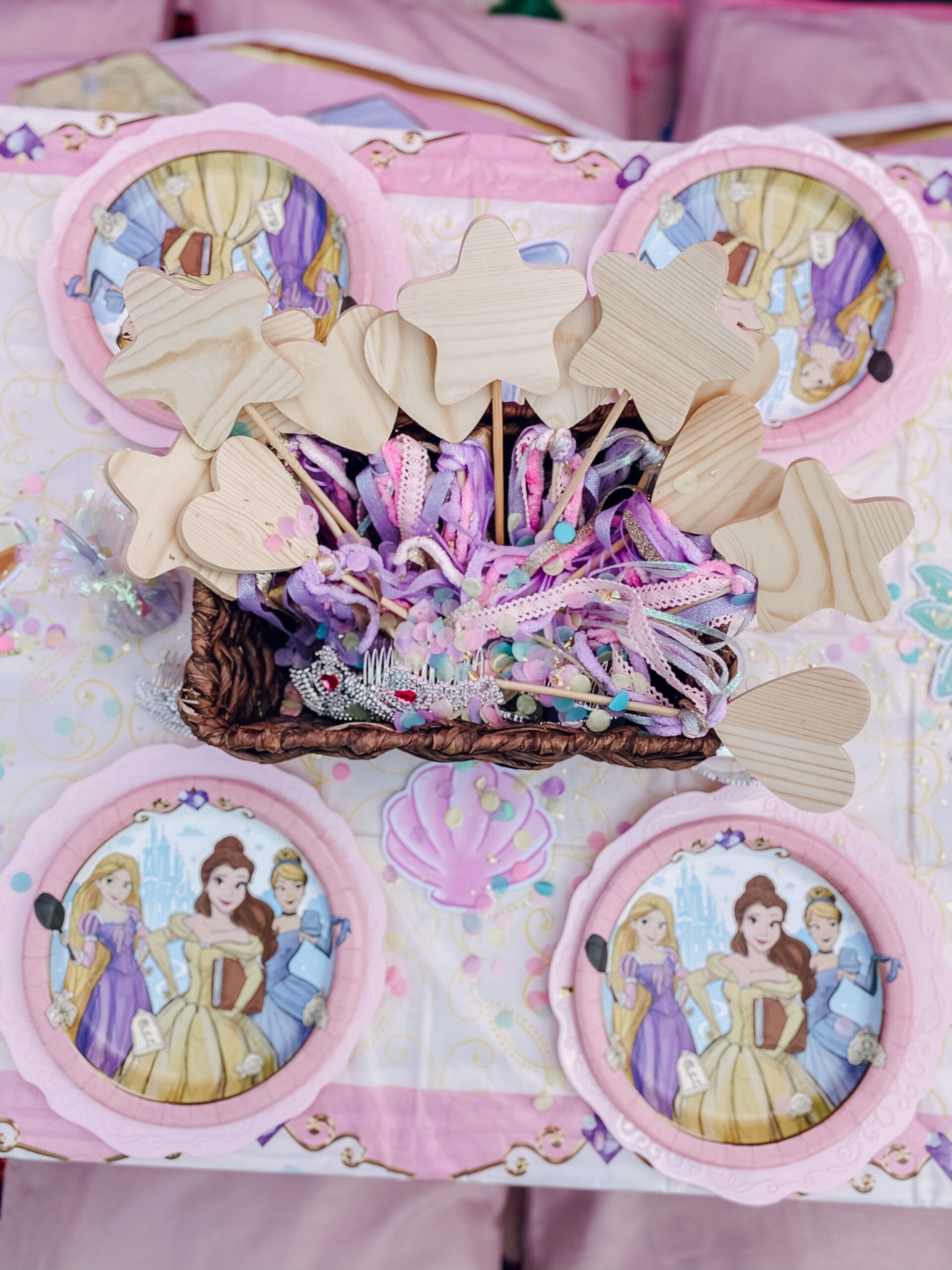Disney Princess Party Picnic Table